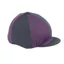 Shires Hat Silk in Black and Plum